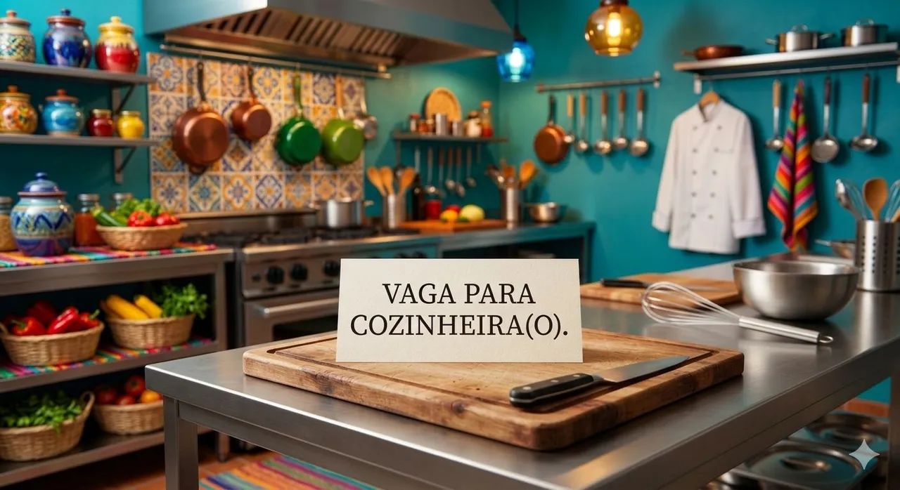***LEIA O ANÚNCIO- Vaga Cozinheira(o)