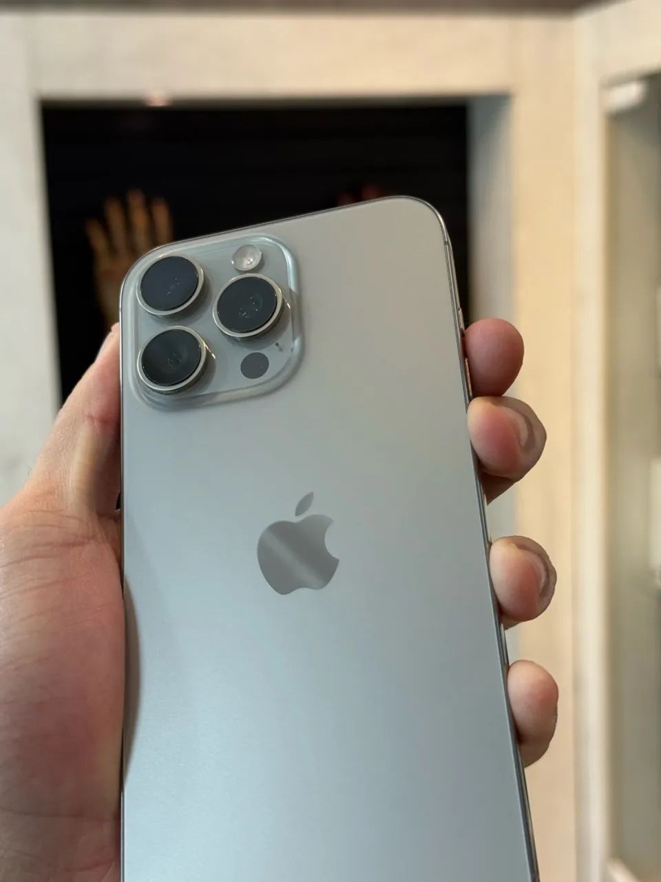 IPhone 16 Pro Max 256GB - Natural Titanium com garantia  - Foto 4
