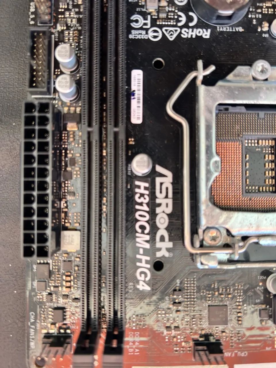 Placa mãe ASrock h310cm-hg4  - Foto 5