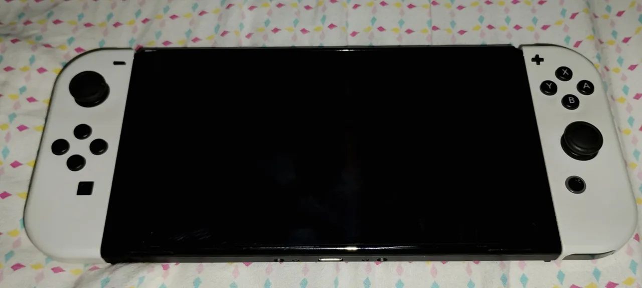 Nitendo switch oled branco 