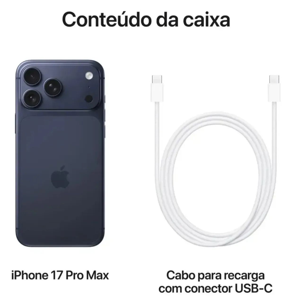 IPHONE 17 PRO MAX - 512GB - AZUL - LACRADO - Foto 5