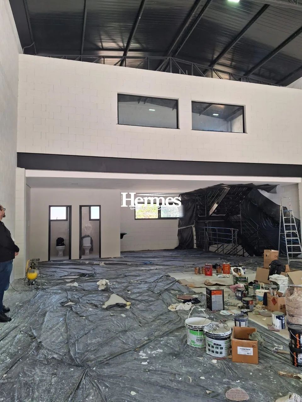 Ótimo salão comercial com mezanino para locação em Paulínia SP. - Foto 5