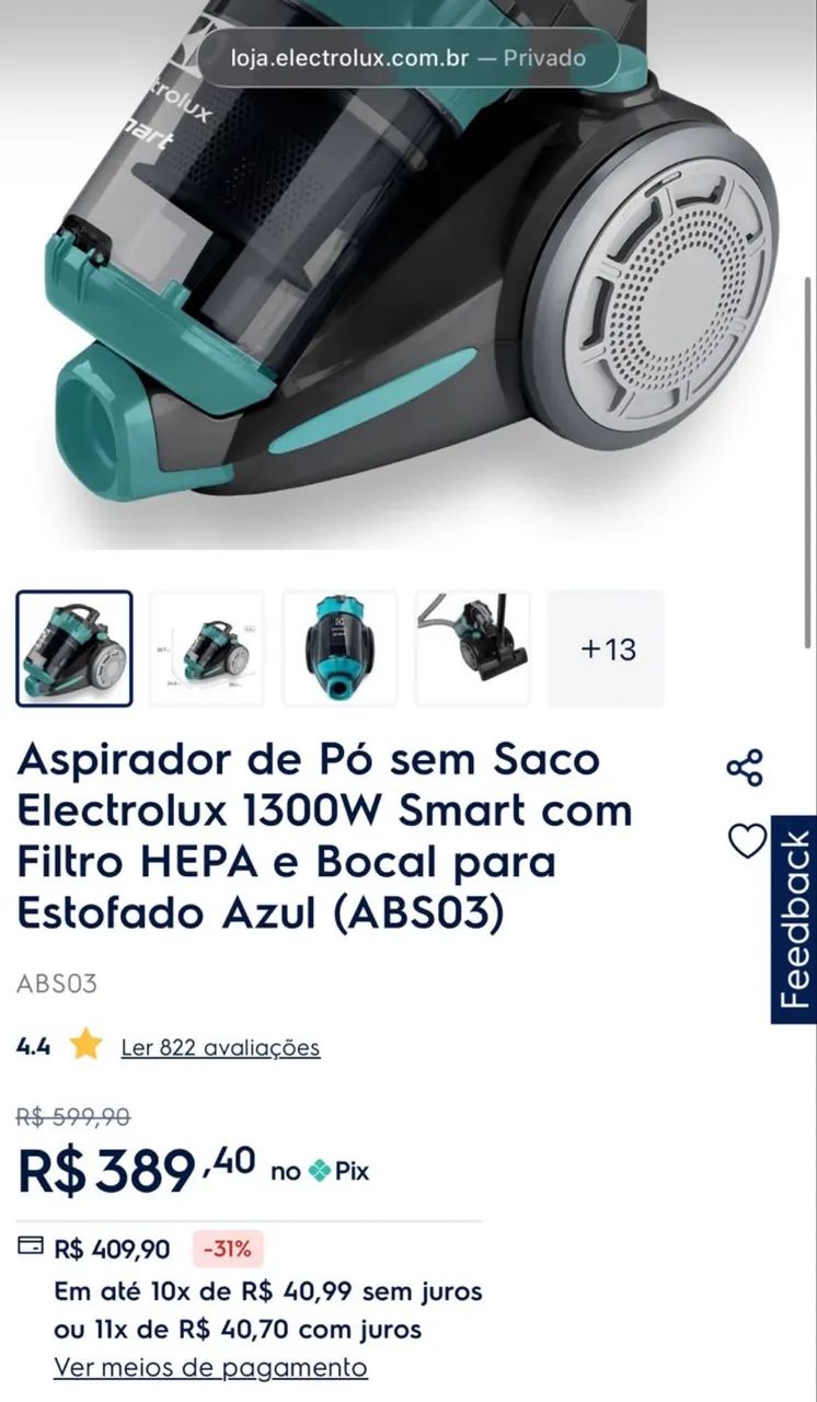 Aspirador de pó  - Foto 2