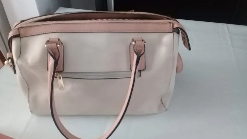 Bolsa feminina grande Lilás original com alça dupla (Produto Novo) - Foto 2