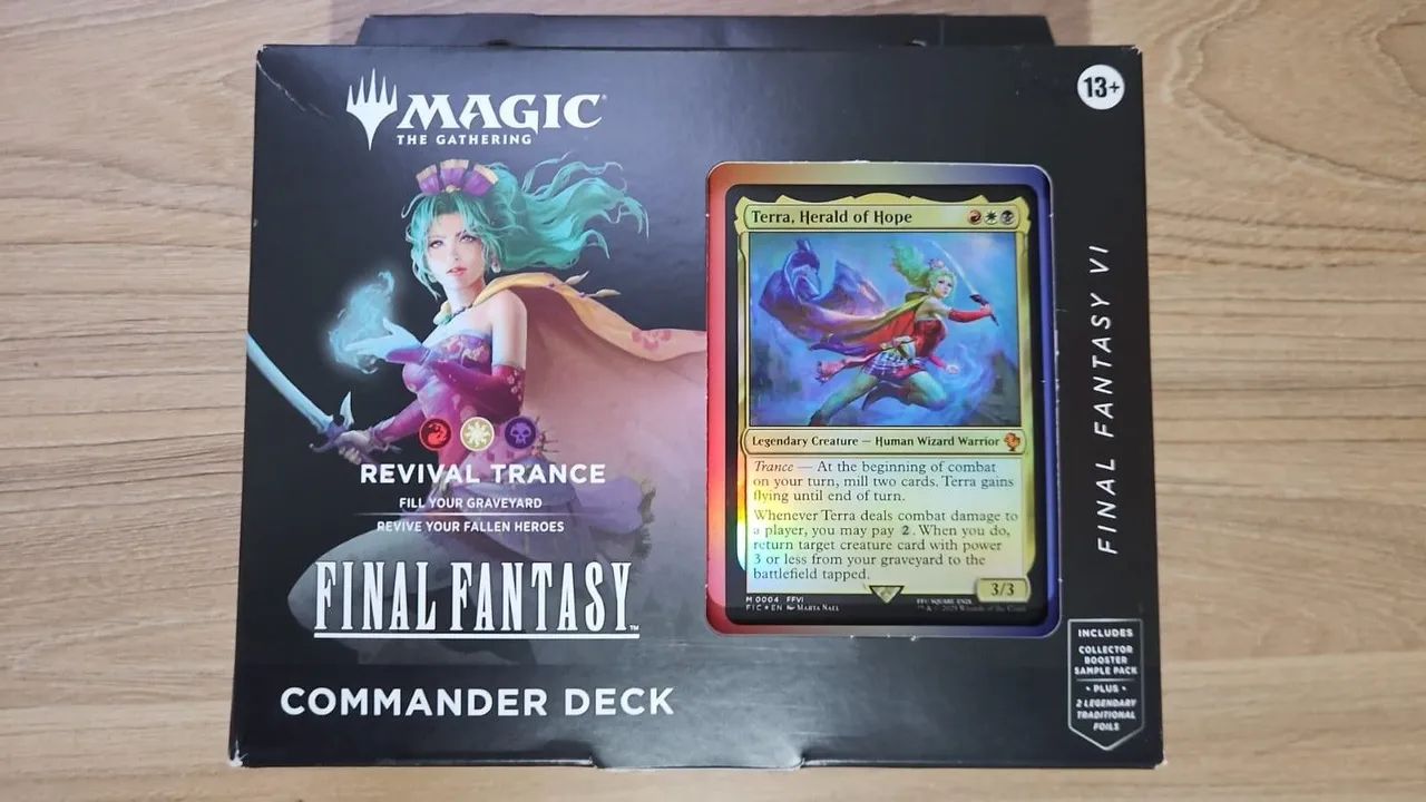 Deck MTG Commander Final Fantasy Terra - Hobbies e coleções - Vila