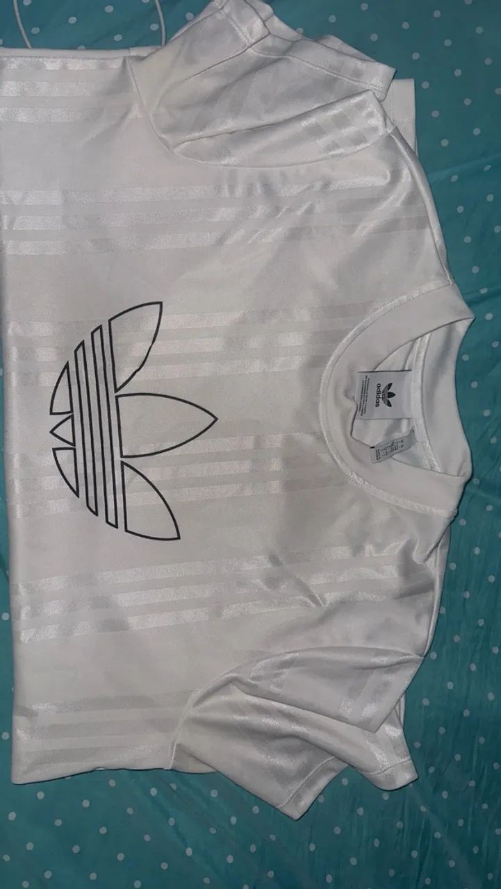 CAMISA ADIDAS BRANCA ORIGINAL  - Foto 2