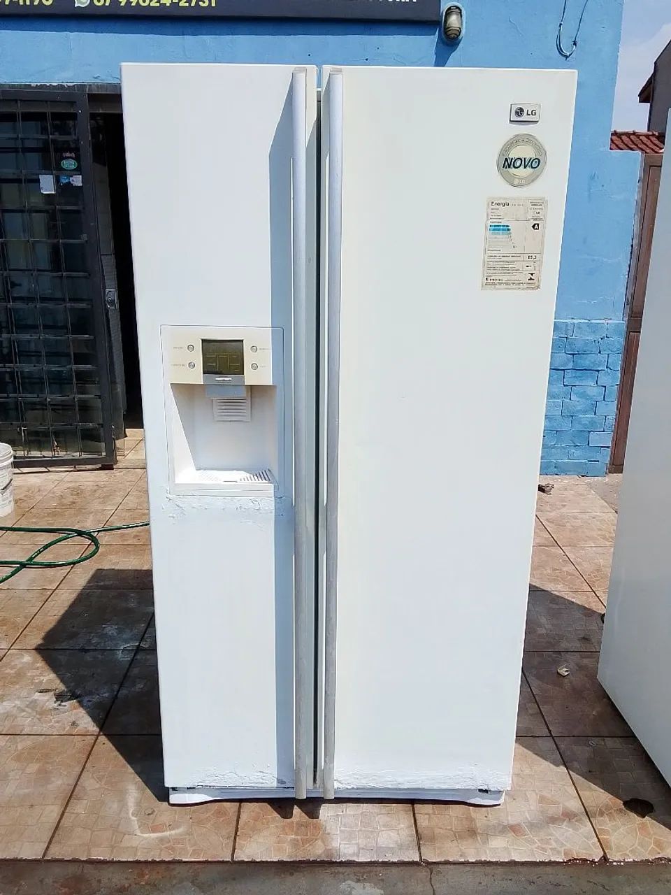 Geladeira side by side 570 litros 