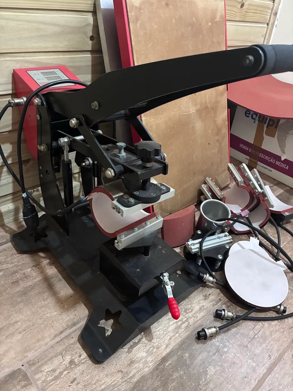 Kit sublimação prensa com impressora 