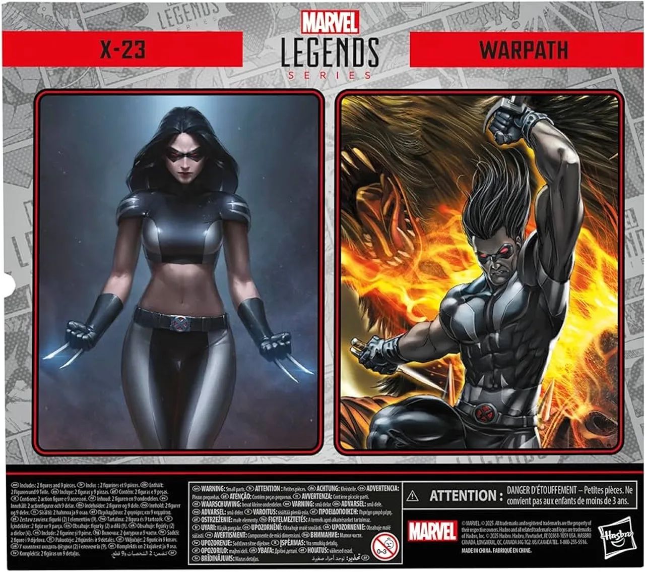 Marvel Legends - x-23 & warpath - x-force  - Foto 2