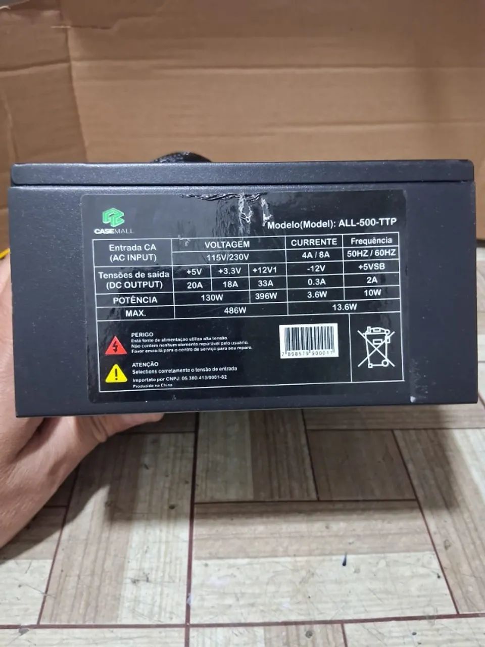FONTE 485 W ATX - Foto 4