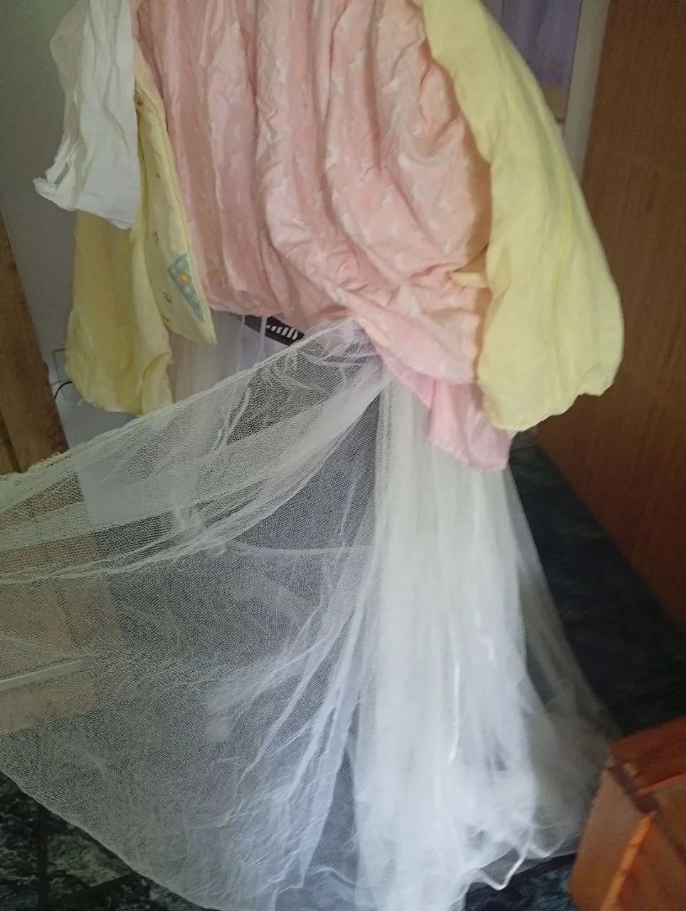 Cortinado  de berço e cama para crianças  - Foto 4