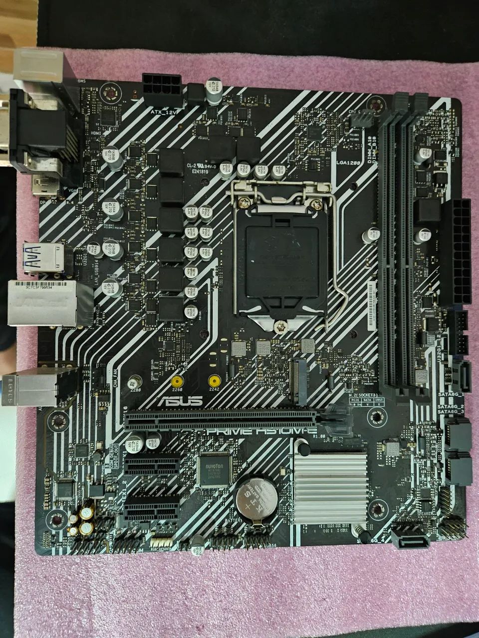 Kit Intel 10ª Geração Core I5 10500 + placa mãe Asus H510M-E