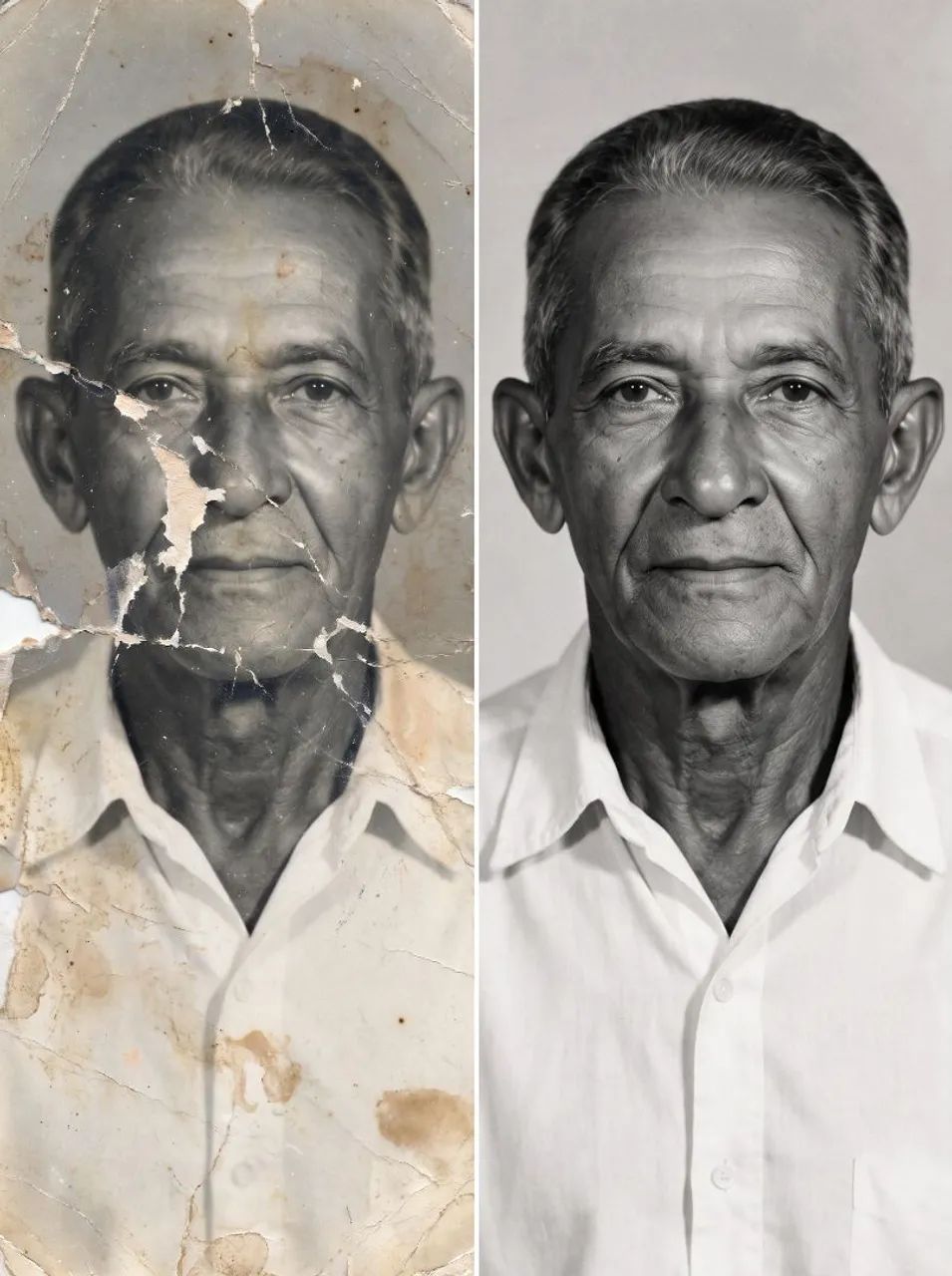 Restauração de foto