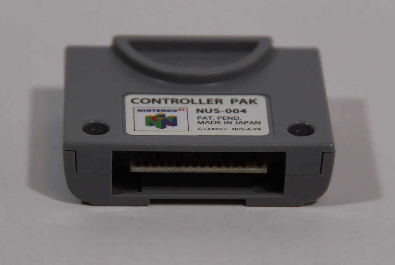 controller pak nintendo 64 