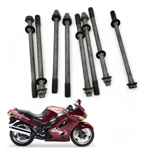 Prisioneiros Bloco Kawasaki Zx 11 1992 - Peças para motos - Centro