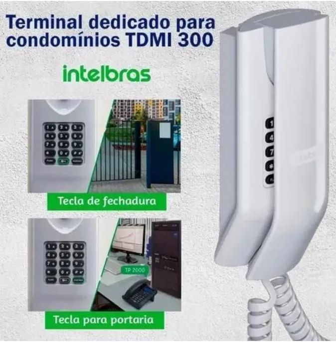 INTERFONE TEDMI 300 INTELBRAS 