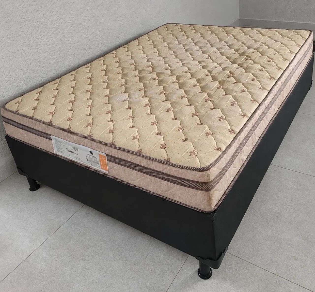 Cama Box Com Colchão de Molas Casal - Foto 2