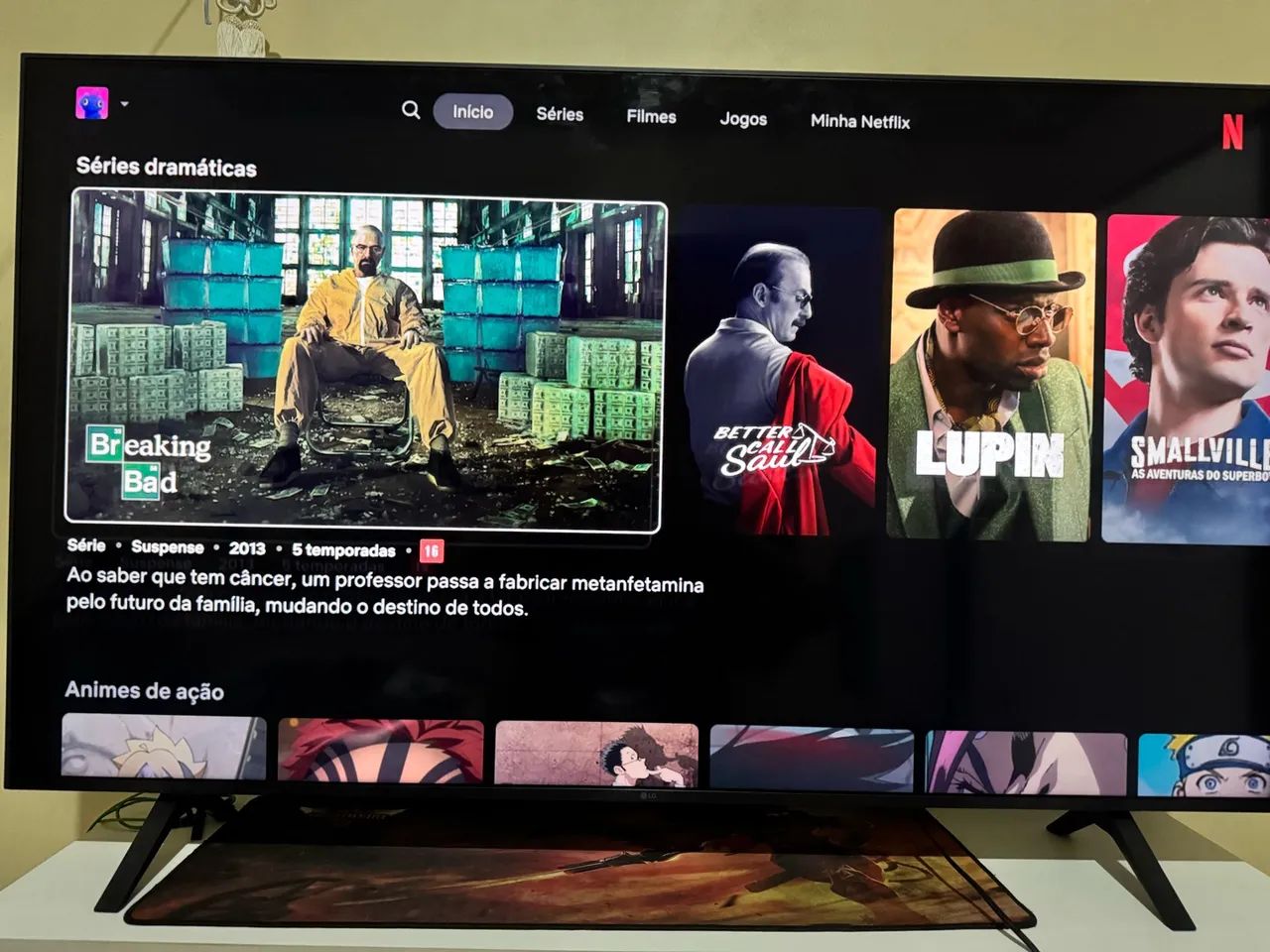 Televisão 4K 55 polegadas LG  - Foto 2