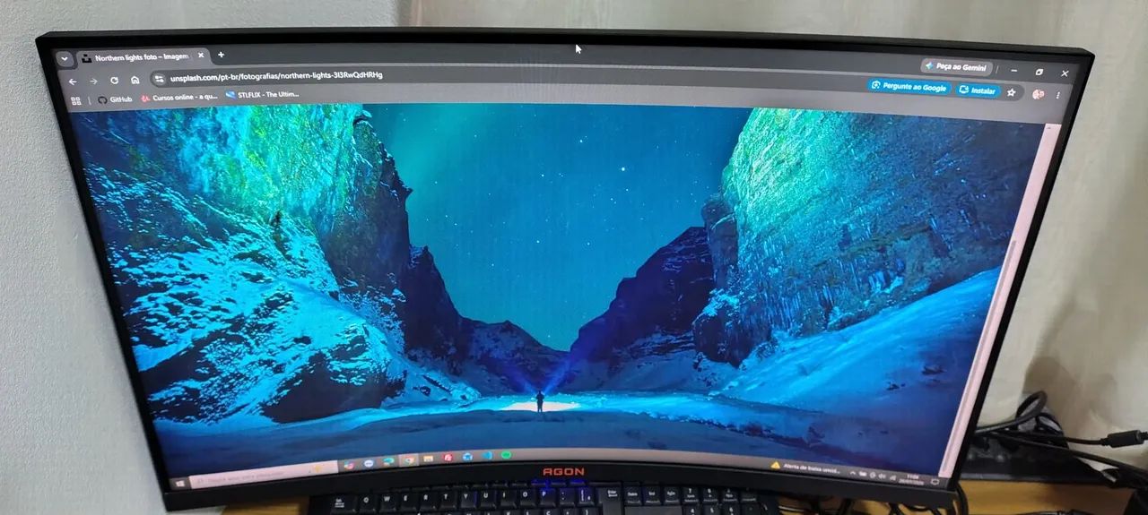 Monitor tela curva ACER Agon 32' - Foto 5