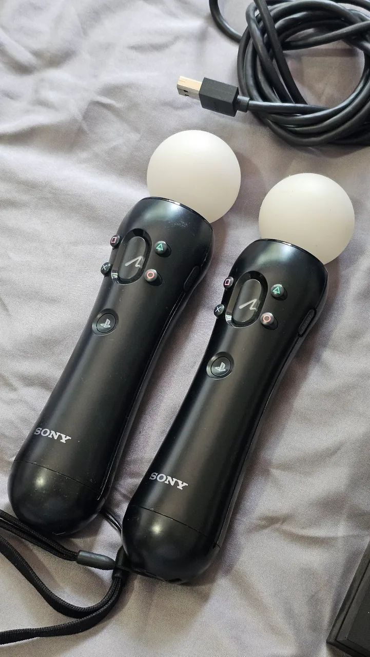 PlayStation VR PS4 Completo na Caixa Original + Câmera e Cabos - Foto 5