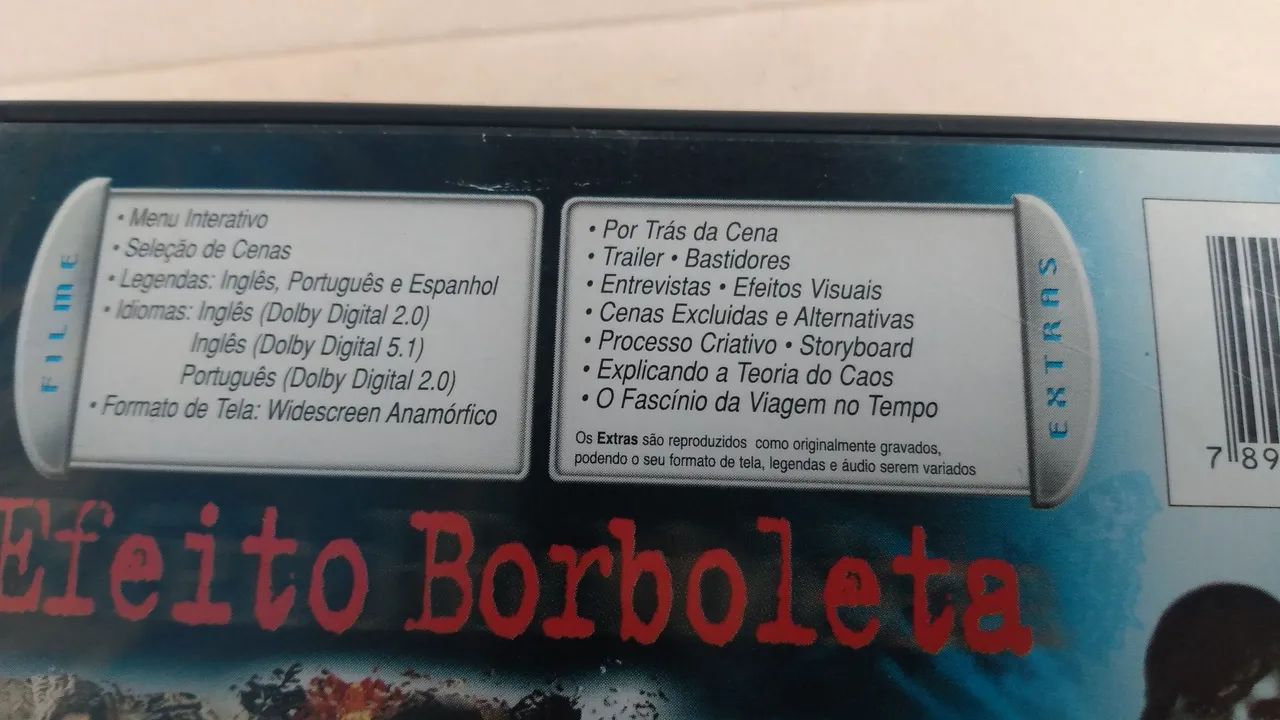  DVD original  Efeito borboleta ótimo estado.  - Foto 3