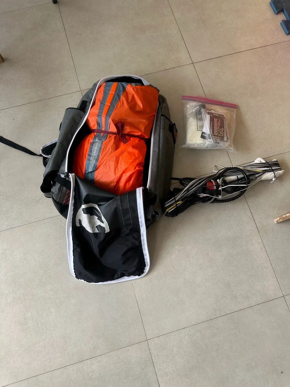 Kite Novo Cabrinha + barra tamanho 06m menor valor Brasil - Foto 5