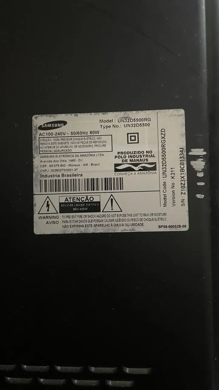 TV Smart Samsung 32 polegadas - com defeito ?