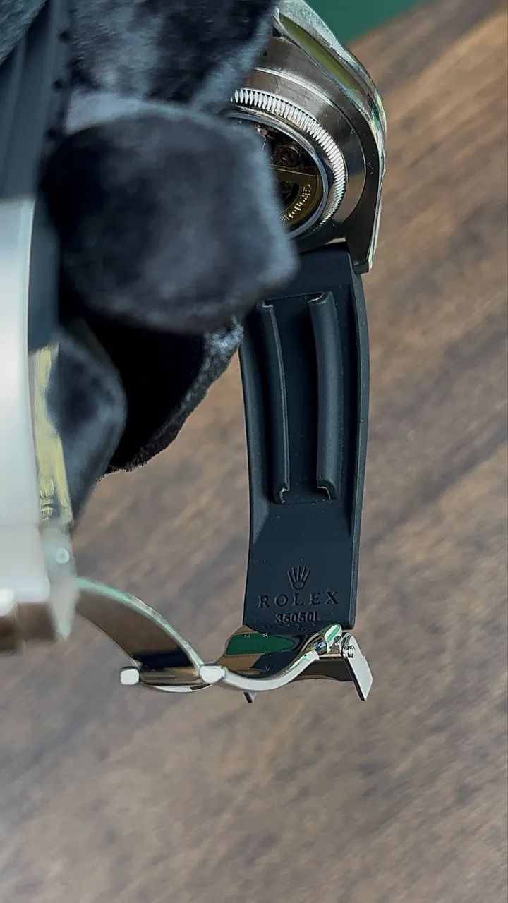 Relógio Rolex Daytona Black Oysterflex - Foto 2