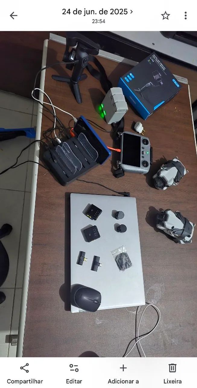 Kit DJI Mini 4 Pro Fly More - 2 drones + RC 2 e acessórios - Foto 3