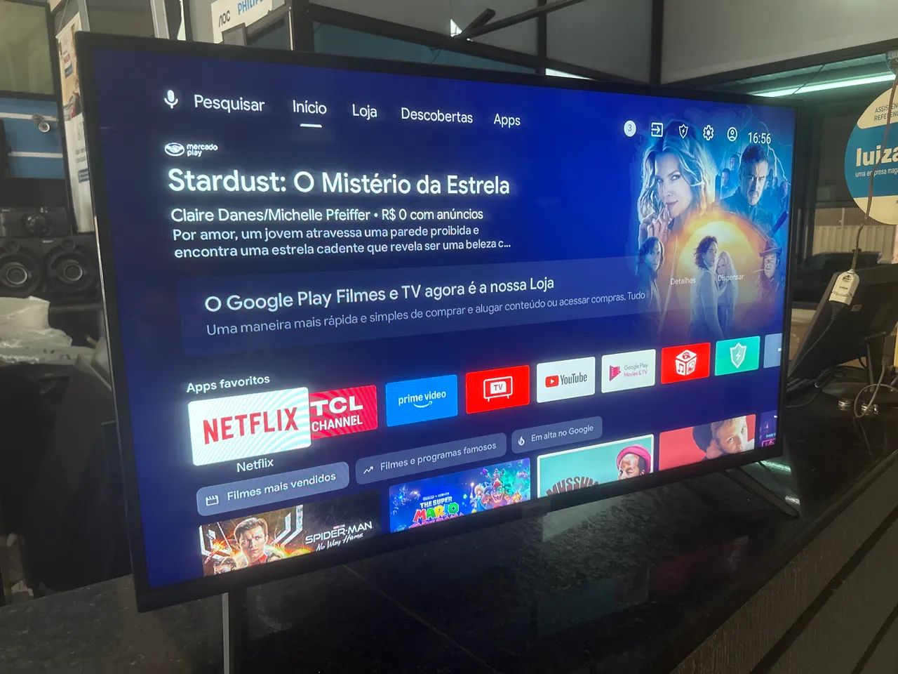 Smart tv 43 TCL Android com garantia