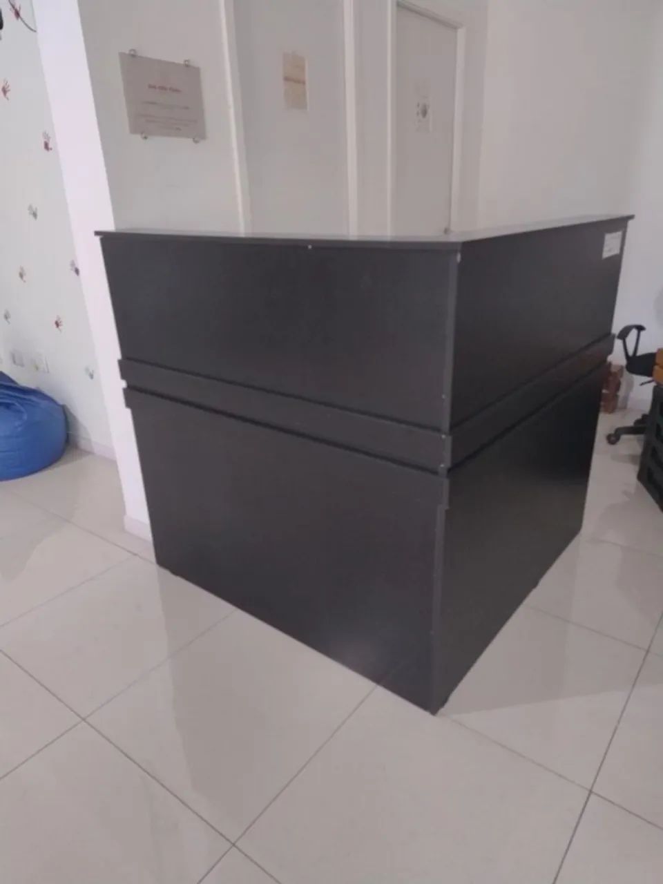 Balcão de recepção