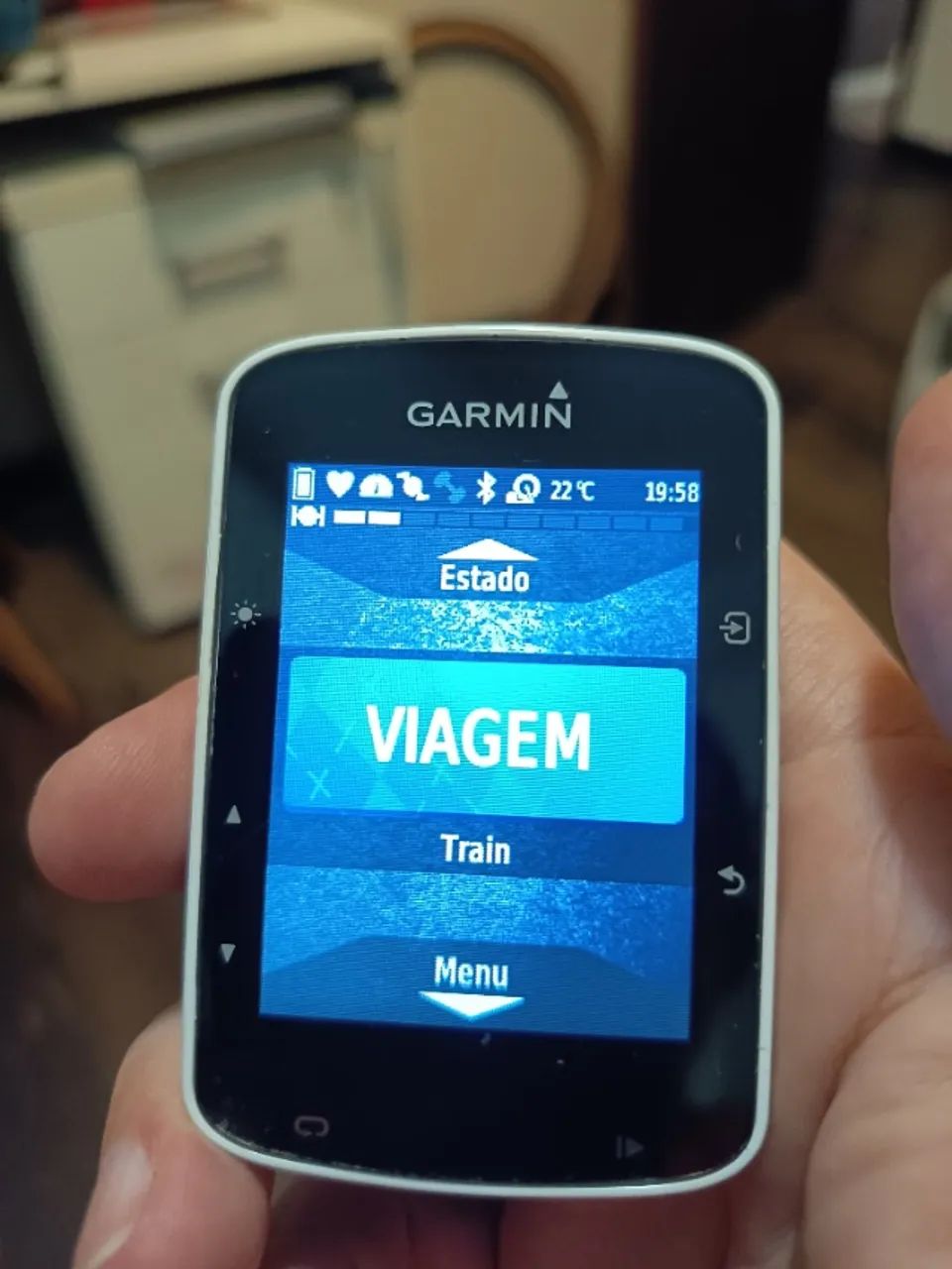 Garmin Edge 520 bundle com todos sensores (HR, cad e vel) e todos suporte manual e caixa - Foto 3