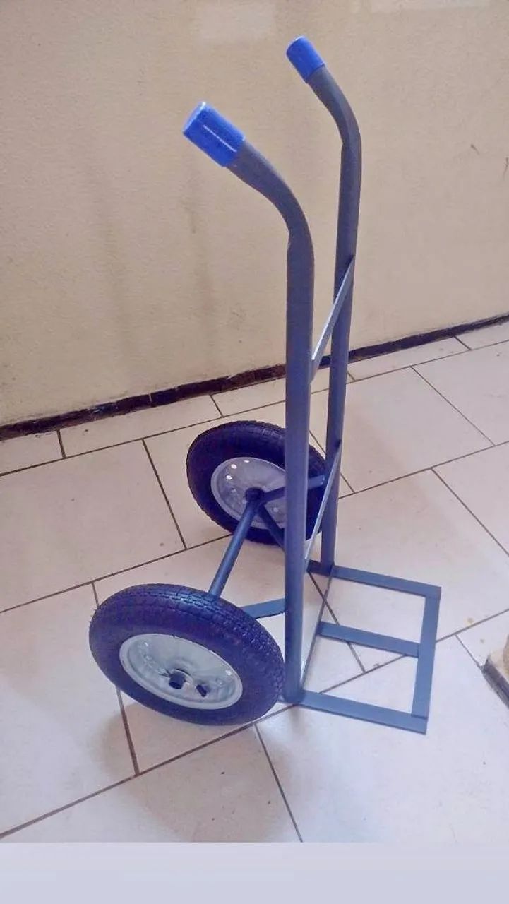 Carrinho Transporte Carga 150kg Roda Pneumática - Foto 4