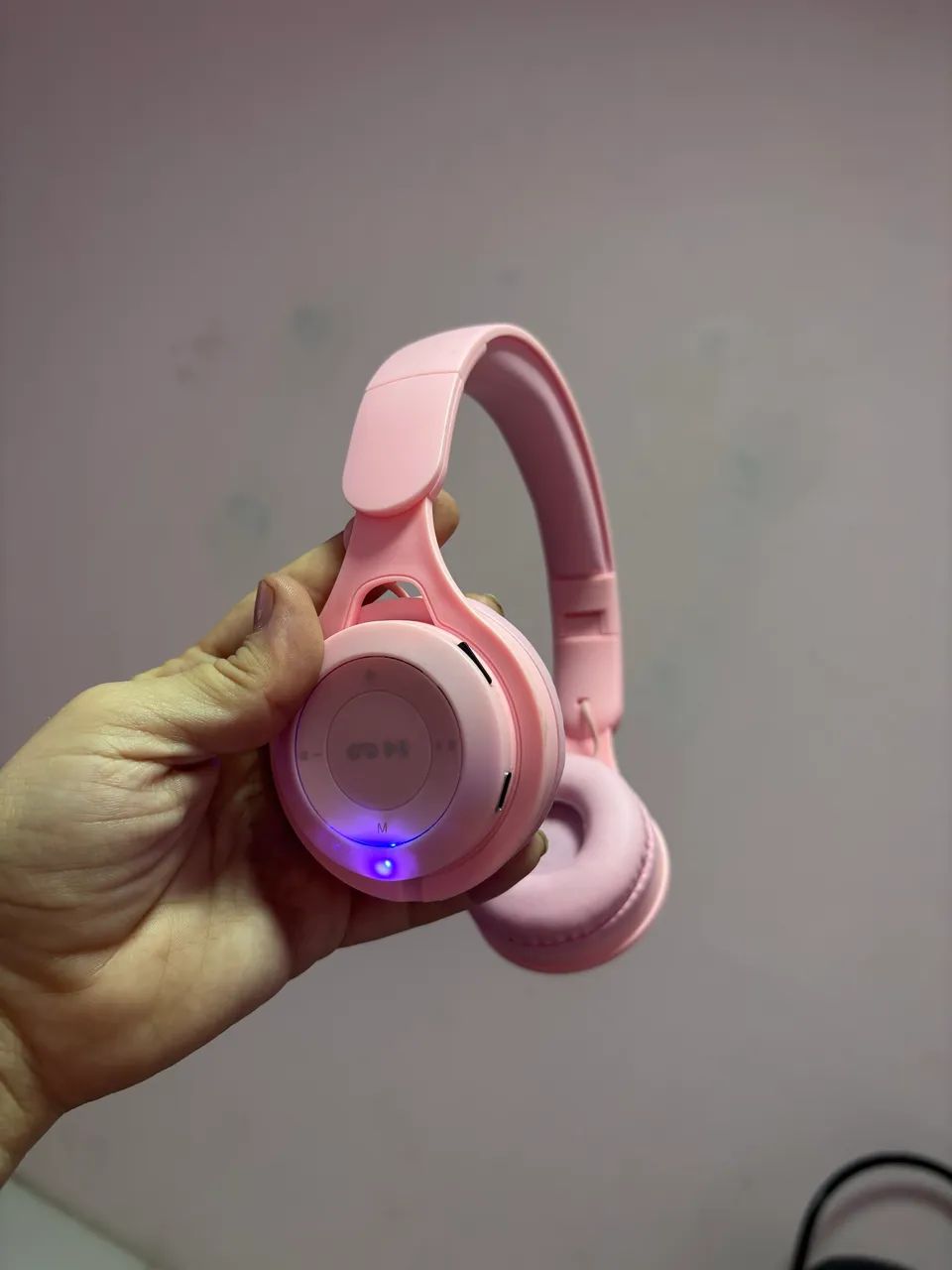Fone Rosa da Shein novo !