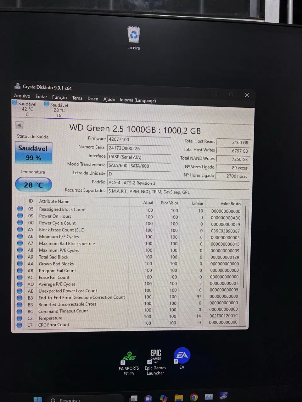 SSD sata 1TB (1000Gb) - Foto 3