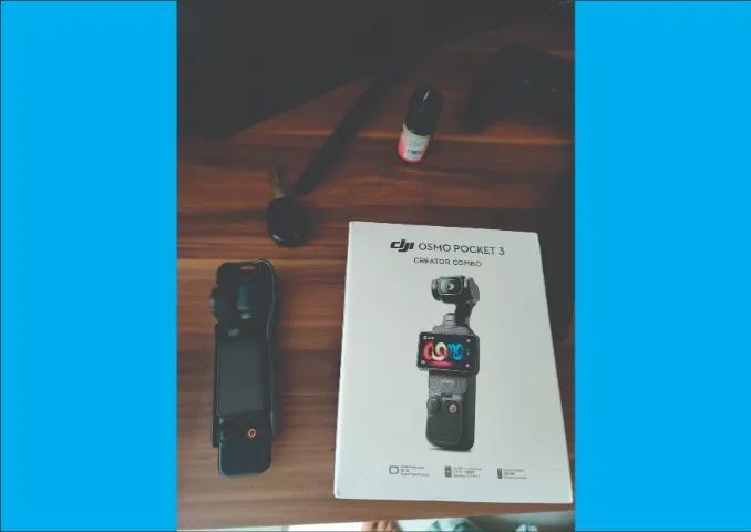 DJI Osmo Pocket 3 Combo + Caixa - Câmeras e Filmadoras - Setor