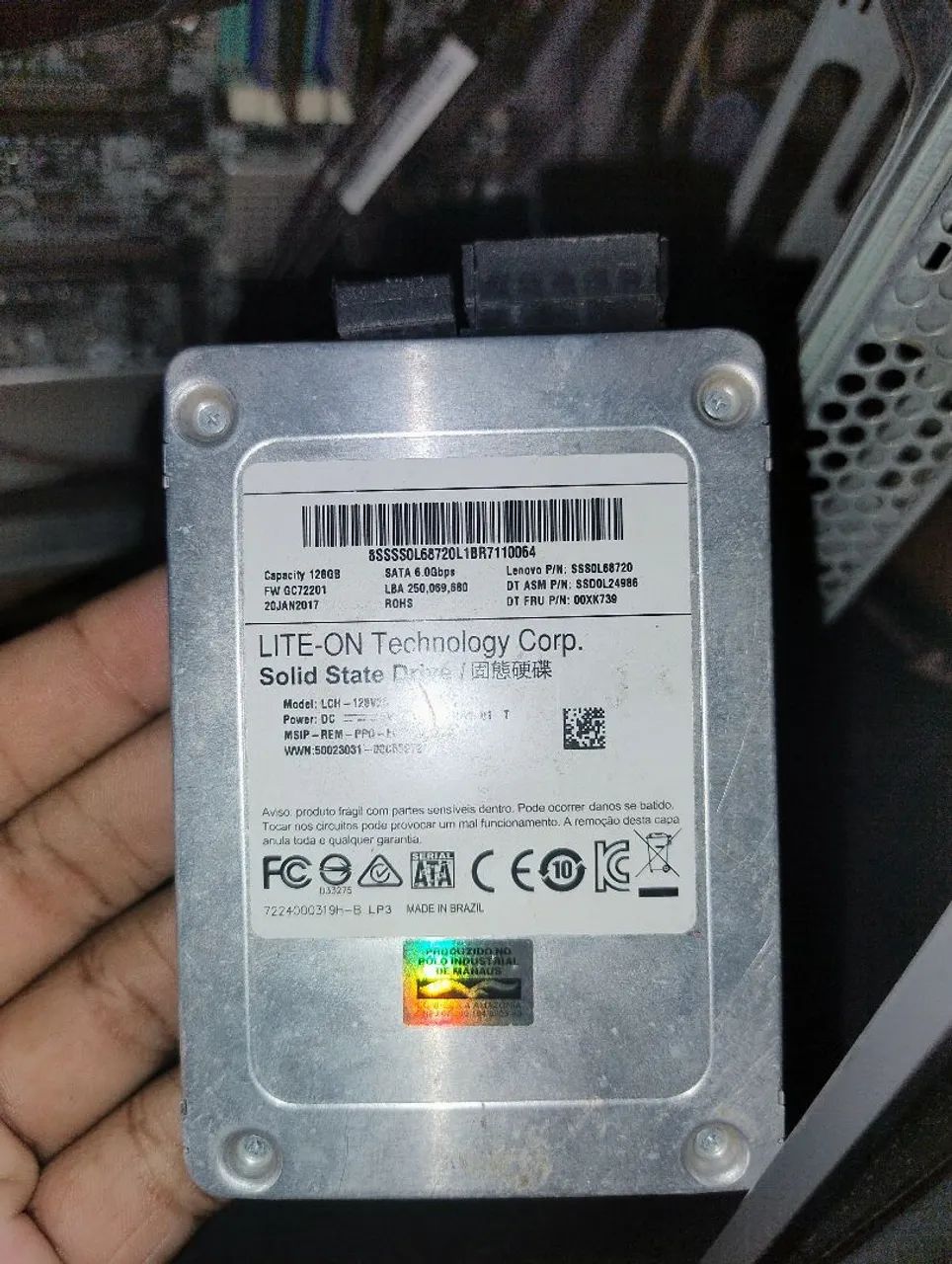 Ssd sata 128gb