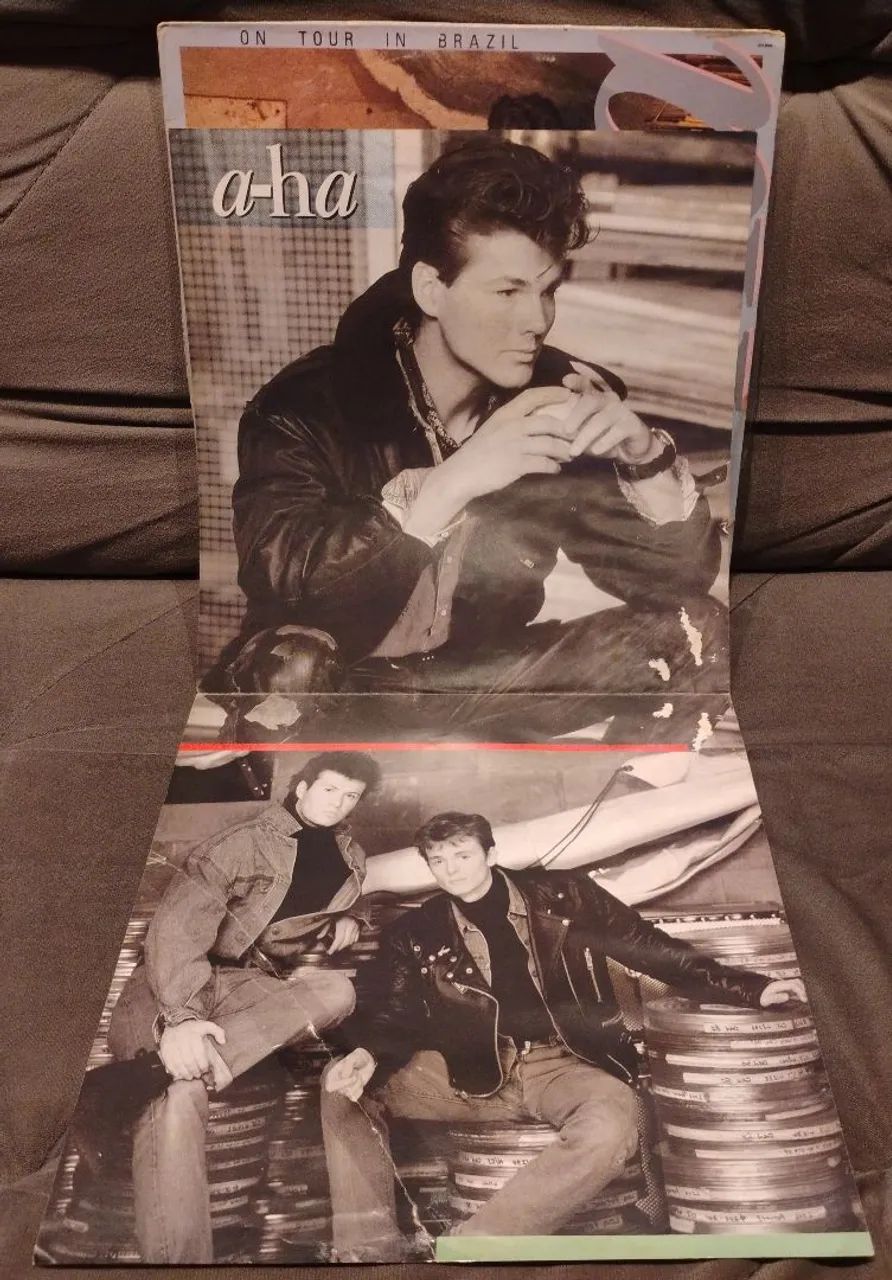 Vinil A-Ha - On Tour in Brazil (Disco, LP) - Foto 3