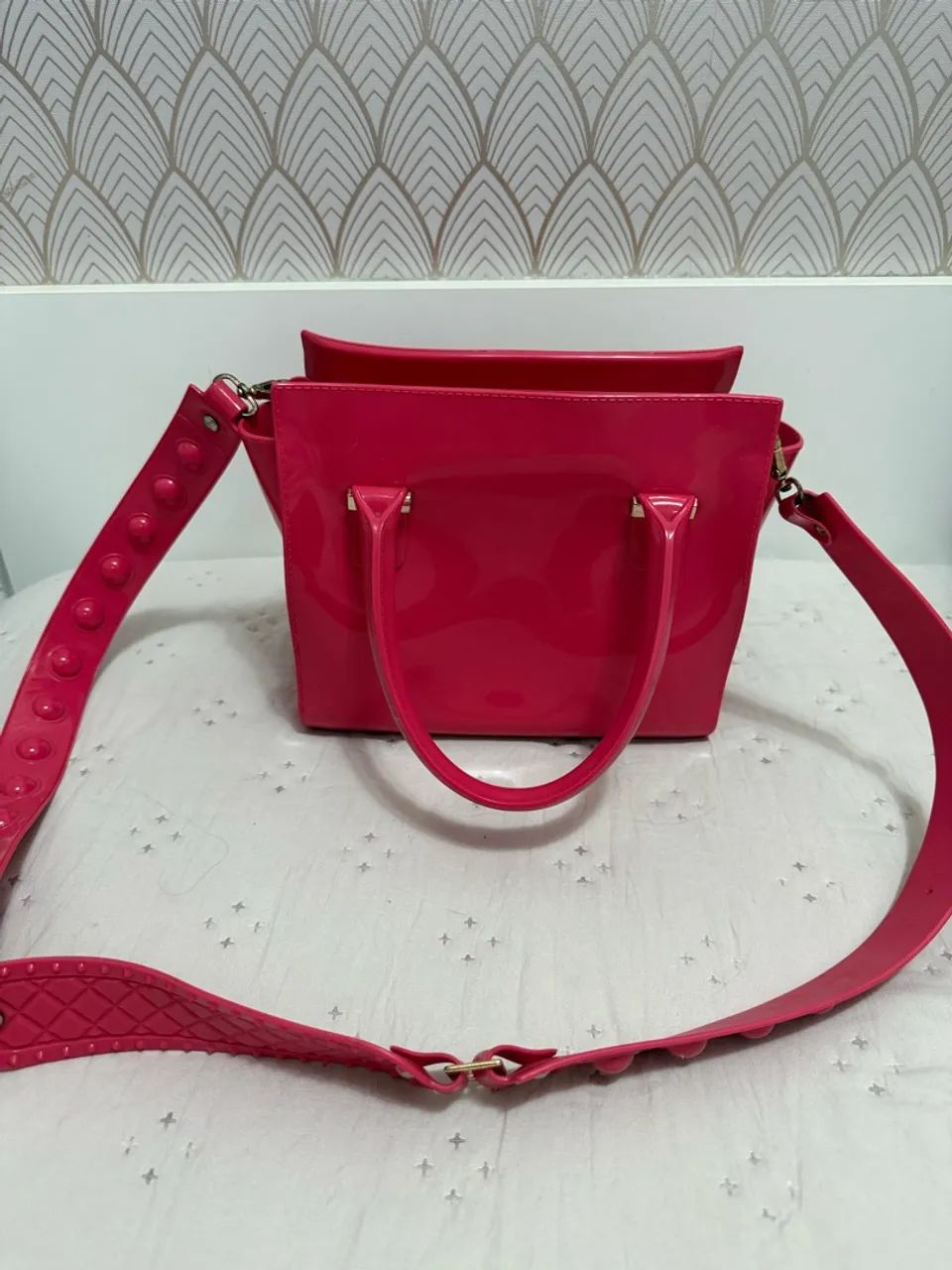 Bolsa rosa Petie Jolie  - Foto 3