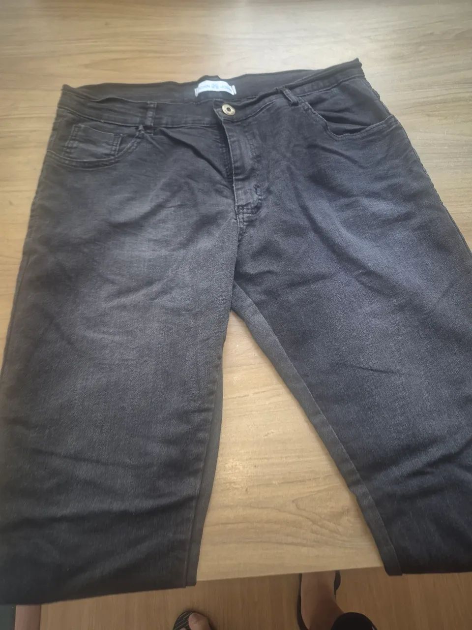 Calça jeans preta John John  - Foto 3