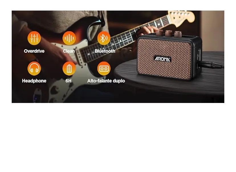 Mini Amplificador Guitarra  - Foto 3