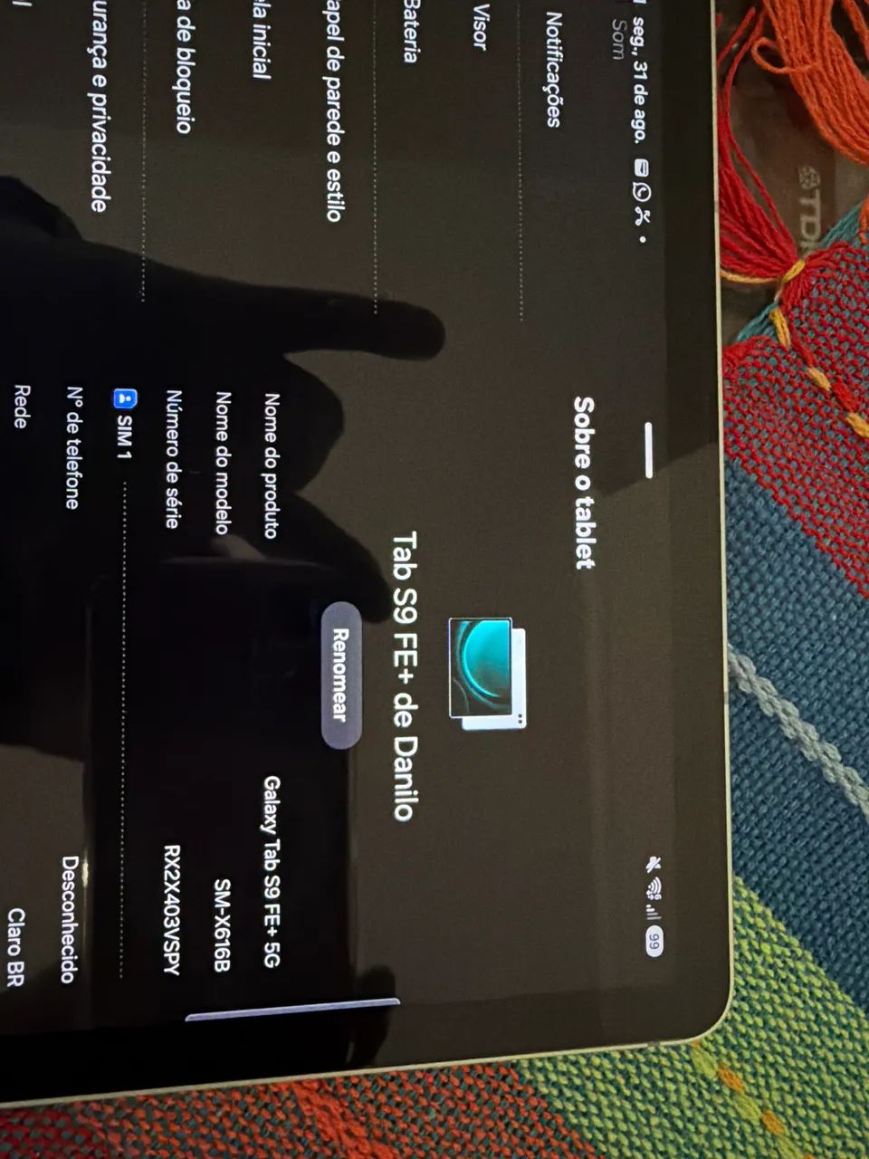 Samsung tab s9FE+ - Foto 4