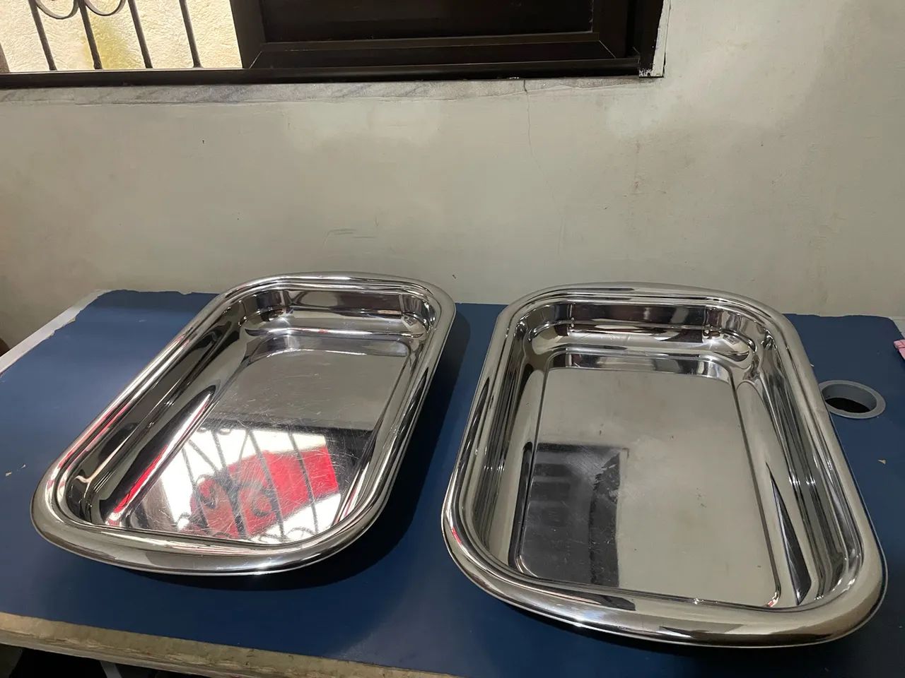 Kit 3 Travessas Inox P/ Buffet  - Foto 3