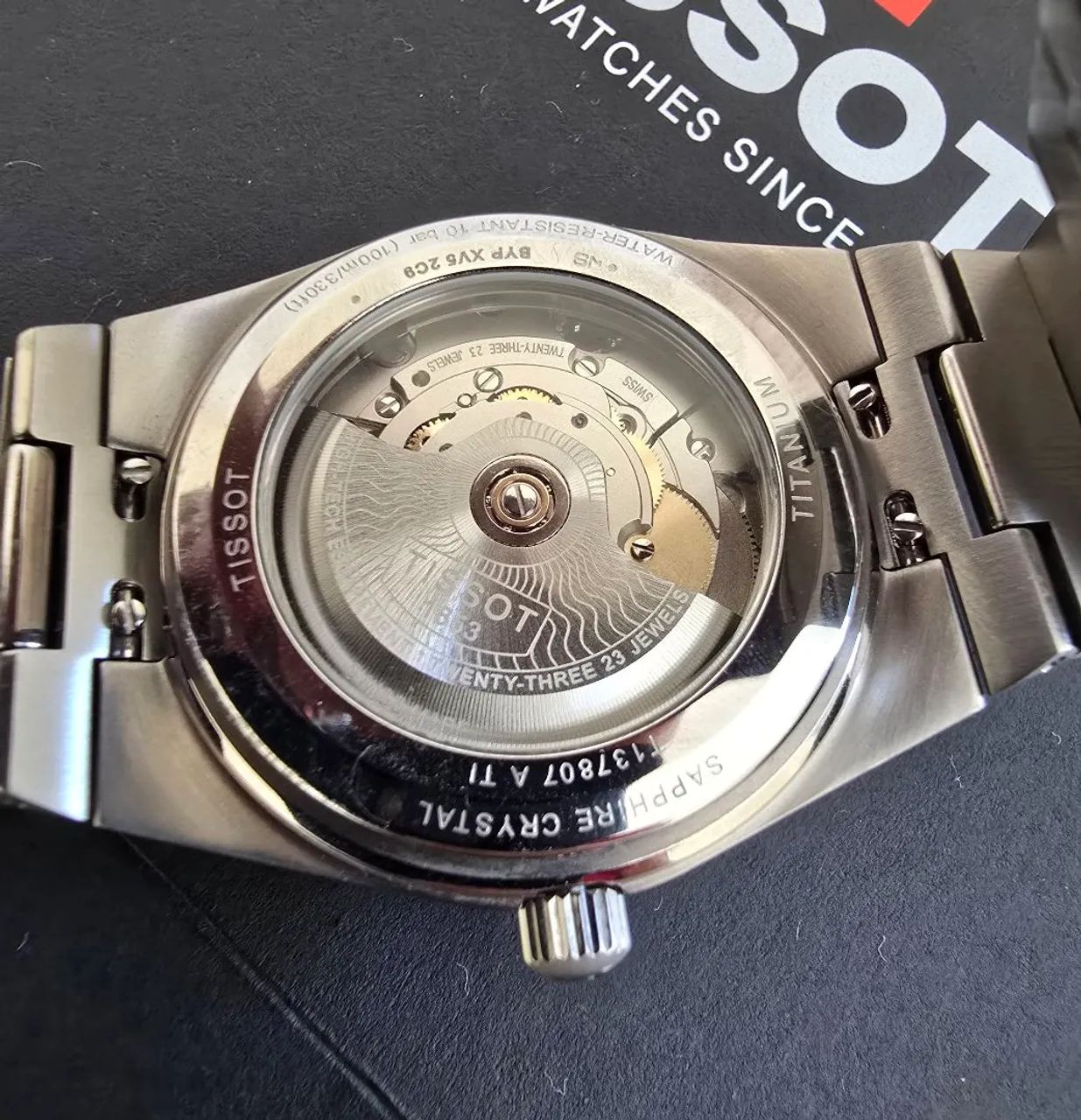 Relógio Tissot PRX Titanium 38mm  - Foto 3