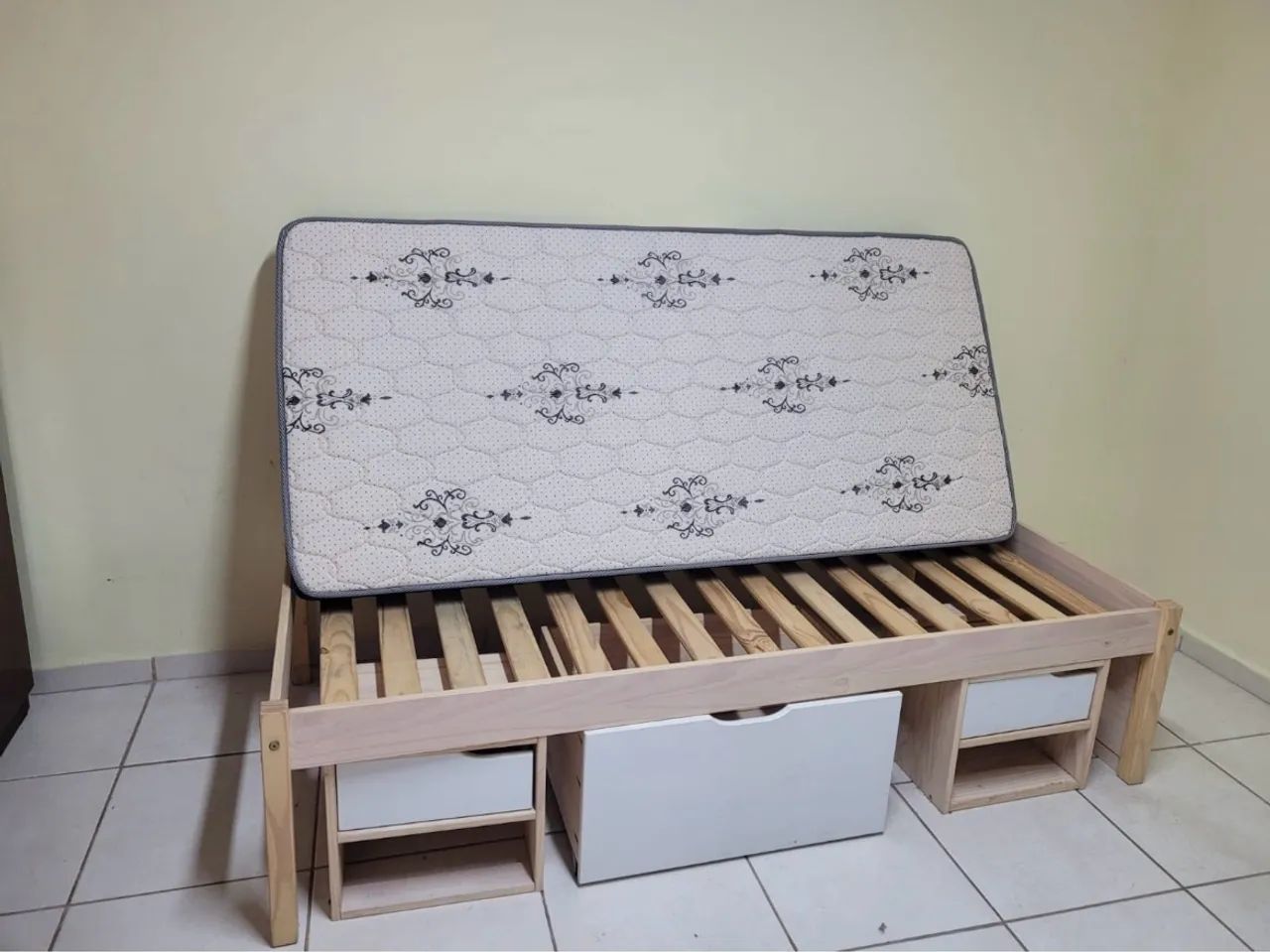 Cama de solteiro com colchão  - Foto 3