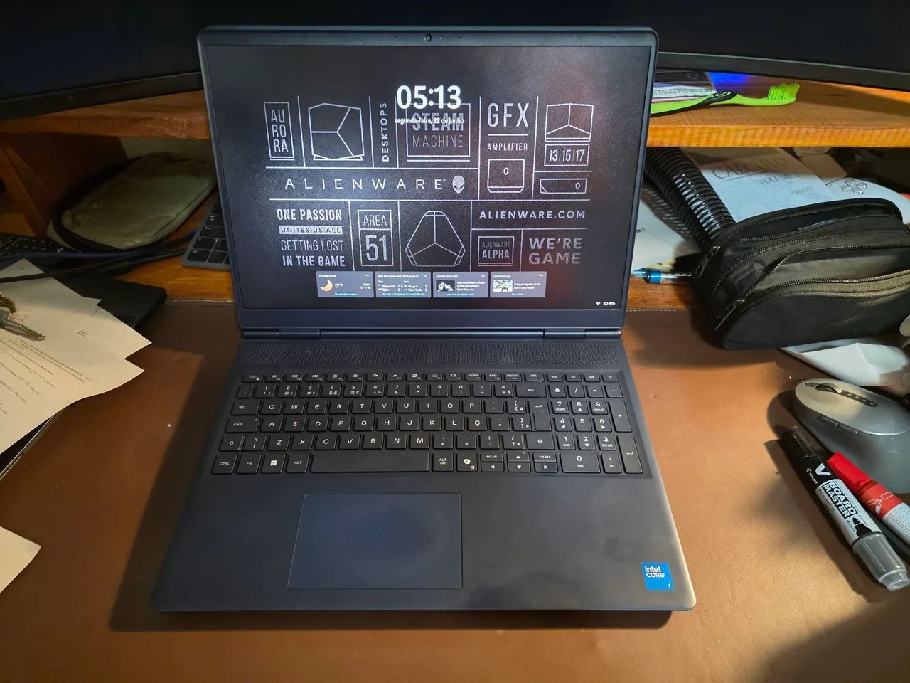 DELL ALIENWARE AURORA 16 - RTX 5050, 32GB DE RAM E 1TB SSD - Foto 3
