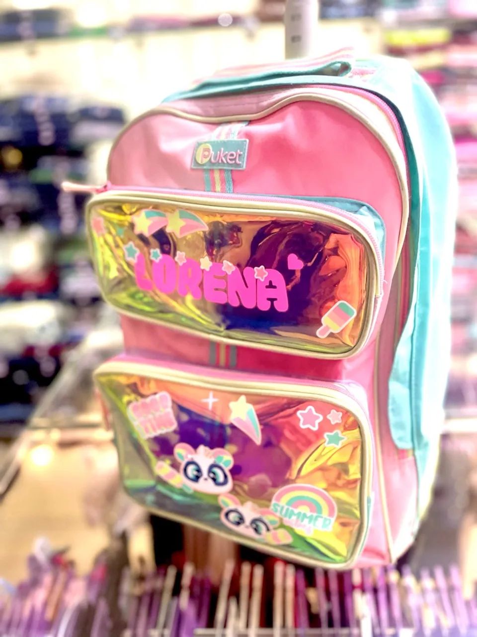 Bolsa Escolar Puket com Rodinhas