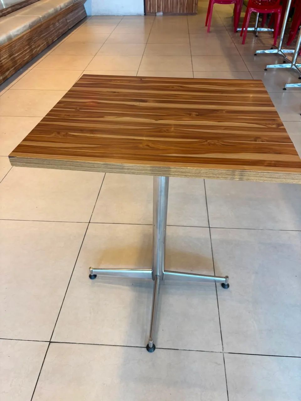 Mesa quadrada para restaurante/lanchonete - Foto 2