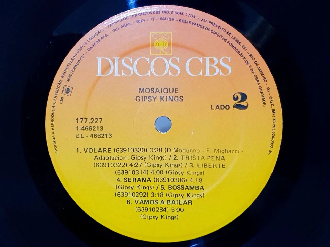 Disco de vinil: Gipsy Kings - Mosaïque - Foto 4