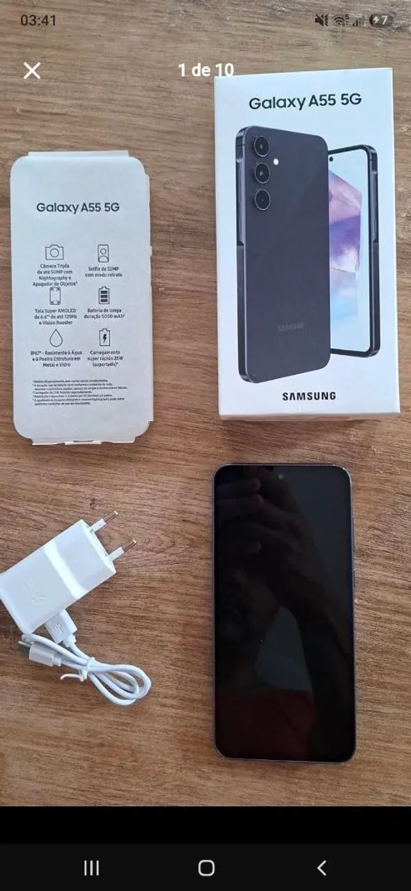 Vendo celular Samsung A55 5G 256G